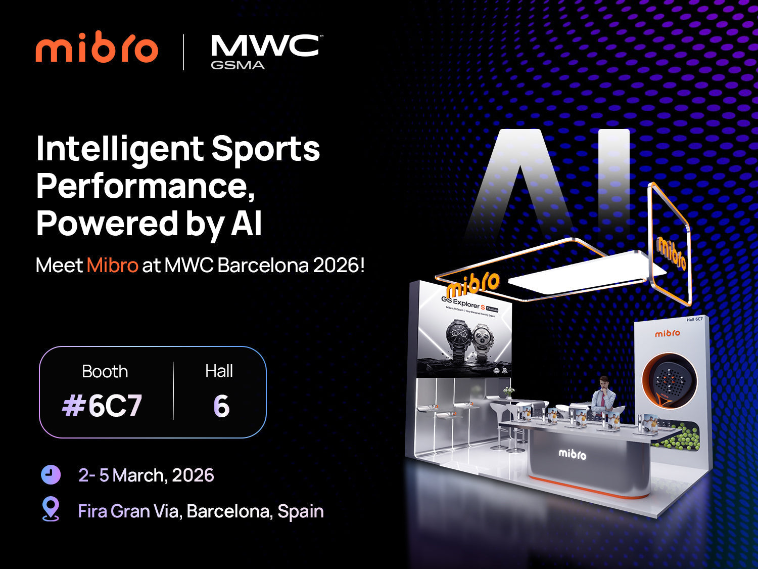 Mibro at MWC 2026: AI Sports Coach with Precision and Emotional Intelligence